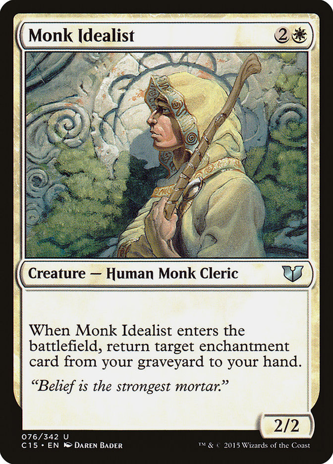 Monk Idealist [Commander 2015] | Game Grid - Logan