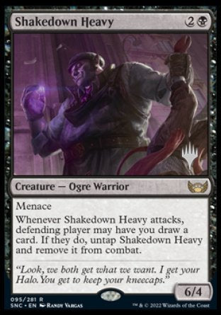 Shakedown Heavy (Promo Pack) [Streets of New Capenna Promos] | Game Grid - Logan