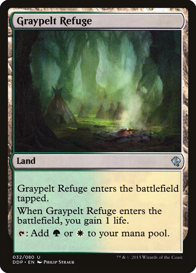 Graypelt Refuge [Duel Decks: Zendikar vs. Eldrazi] | Game Grid - Logan
