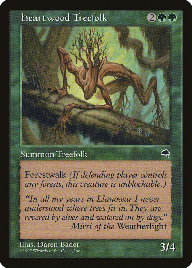 Heartwood Treefolk [Tempest] | Game Grid - Logan