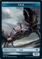 Clue (15) // Crab Double-Sided Token [Modern Horizons 2 Tokens] | Game Grid - Logan