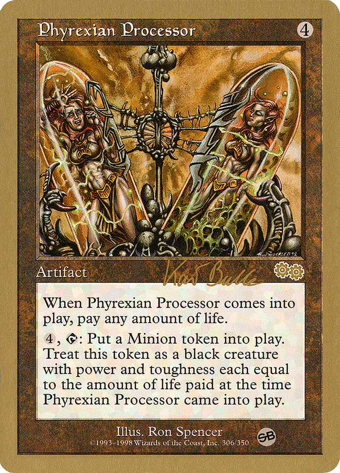 Phyrexian Processor (Kai Budde) (SB) [World Championship Decks 1999] | Game Grid - Logan