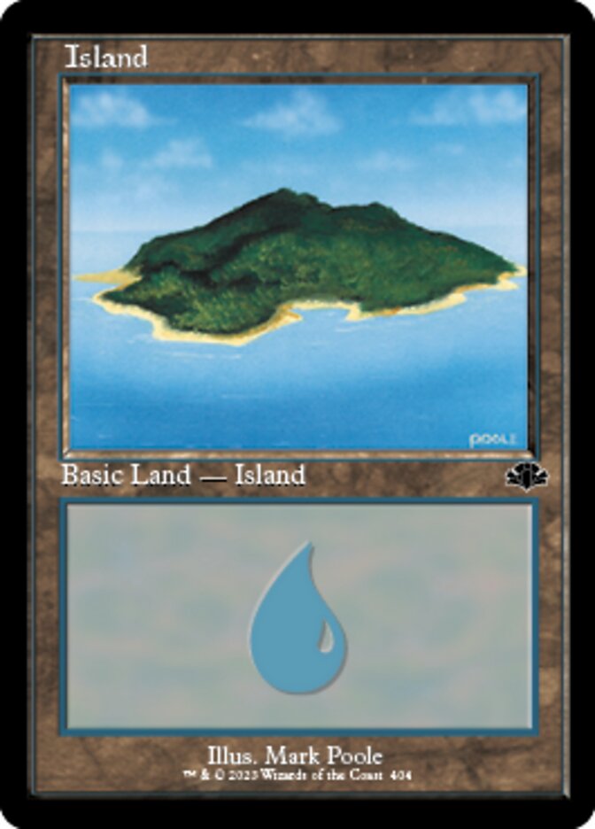 Island (404) (Retro) [Dominaria Remastered] | Game Grid - Logan