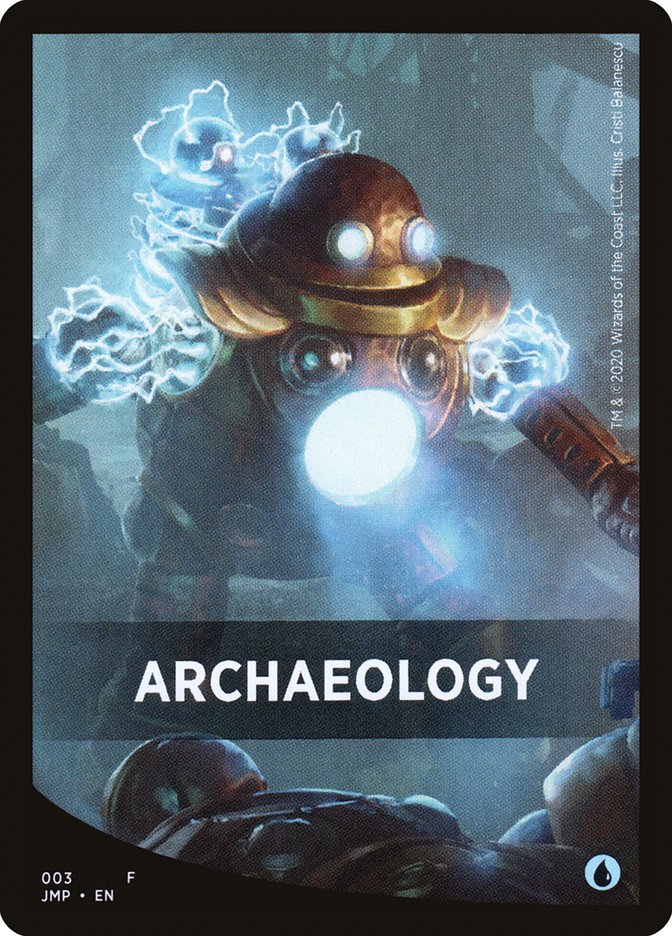 Archaeology Theme Card [Jumpstart Front Cards] | Game Grid - Logan