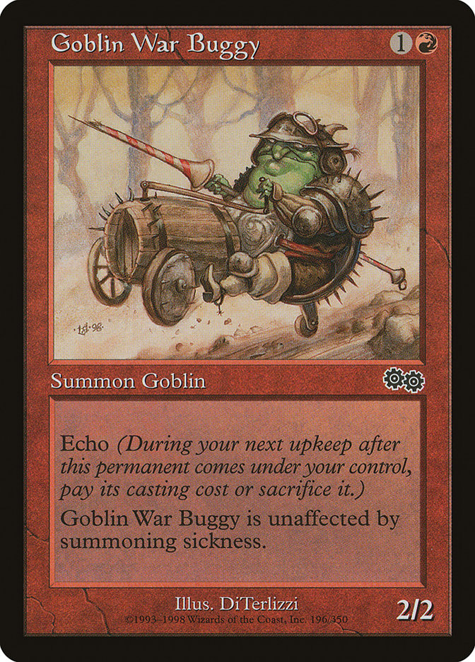 Goblin War Buggy [Urza's Saga] | Game Grid - Logan