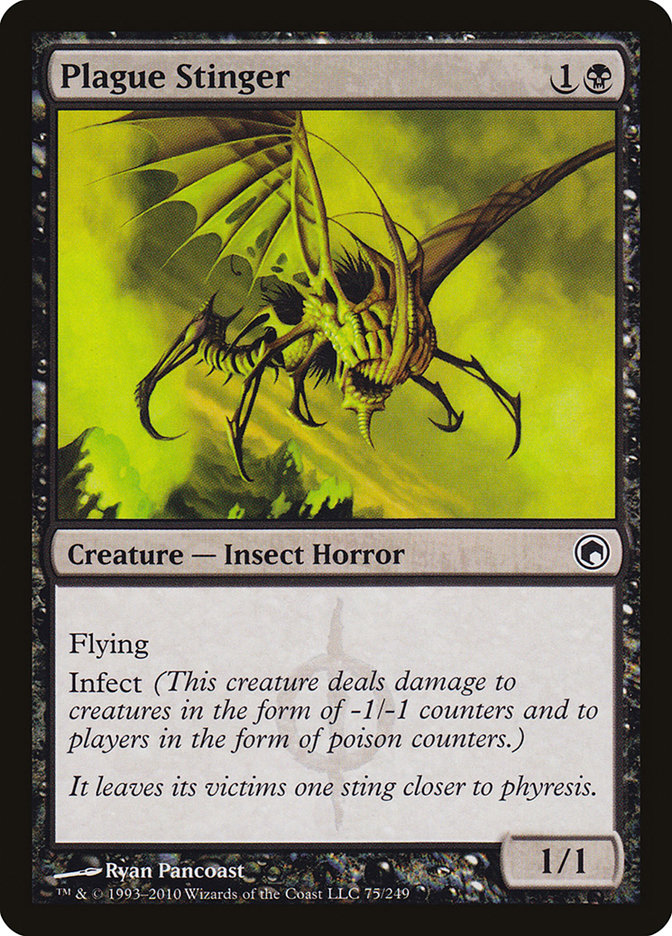 Plague Stinger [Scars of Mirrodin] | Game Grid - Logan