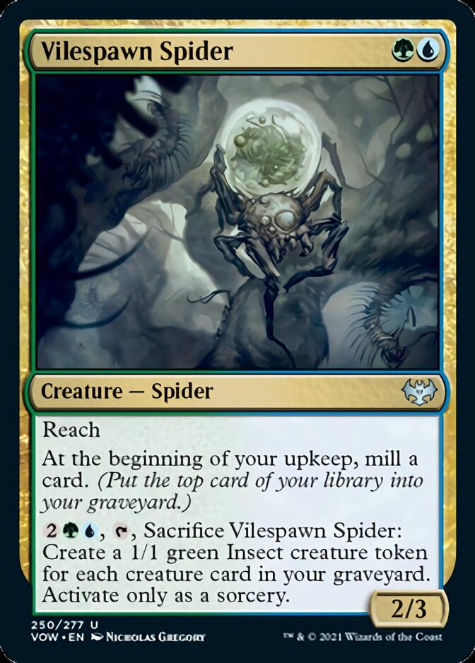 Vilespawn Spider [Innistrad: Crimson Vow] | Game Grid - Logan