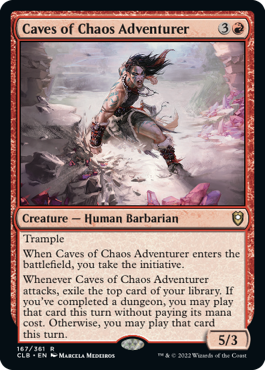 Caves of Chaos Adventurer [Commander Legends: Battle for Baldur's Gate] | Game Grid - Logan