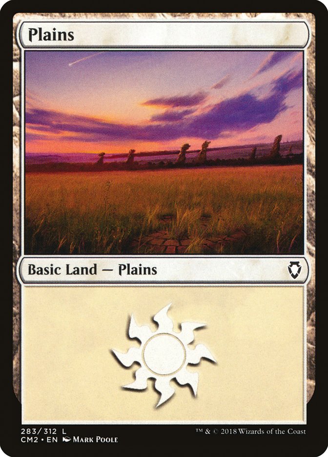Plains (283) [Commander Anthology Volume II] | Game Grid - Logan
