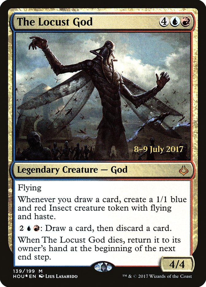 The Locust God [Hour of Devastation Prerelease Promos] | Game Grid - Logan