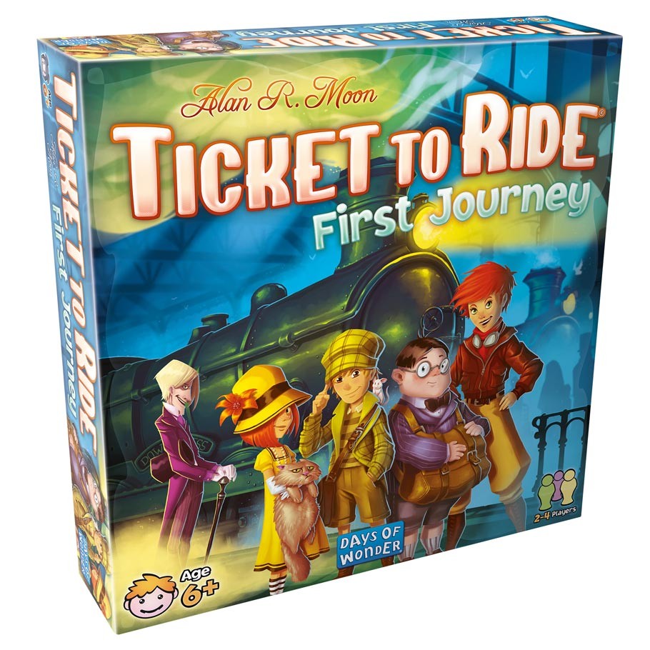Ticket to Ride: First Journey | Game Grid - Logan