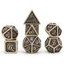 Metal Dragon Dice: Brushed Bronze | Game Grid - Logan