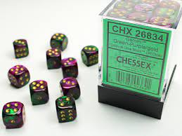 Chessex D6 Brick - Opaque (36 Count) | Game Grid - Logan