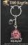 D20 Keychain: Behemoth - Blood on Gun Metal | Game Grid - Logan