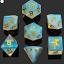 Dragon's Horde Gemstone Dice: Opalite | Game Grid - Logan