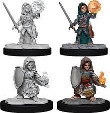 Pathfinder Mini (W14): Female Halfling Cleric | Game Grid - Logan