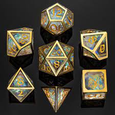 Caged Resin: Opal Ice with Brass | Game Grid - Logan