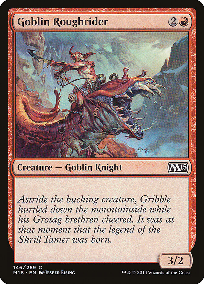 Goblin Roughrider [Magic 2015] | Game Grid - Logan