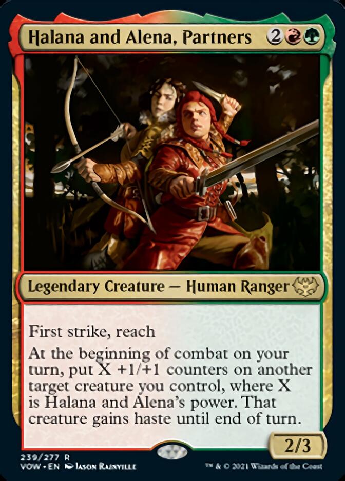 Halana and Alena, Partners [Innistrad: Crimson Vow] | Game Grid - Logan