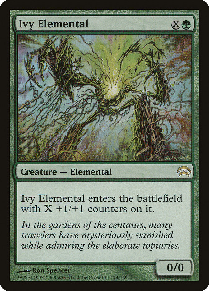 Ivy Elemental [Planechase] | Game Grid - Logan