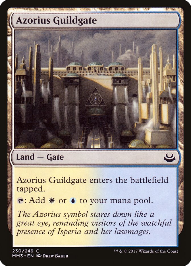 Azorius Guildgate [Modern Masters 2017] | Game Grid - Logan