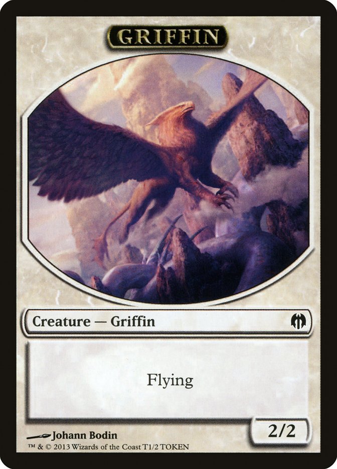 Griffin Token [Duel Decks: Heroes vs. Monsters Tokens] | Game Grid - Logan