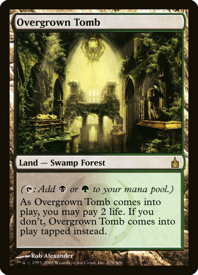 Overgrown Tomb [Ravnica: City of Guilds] | Game Grid - Logan