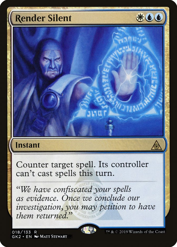 Render Silent [Ravnica Allegiance Guild Kit] | Game Grid - Logan