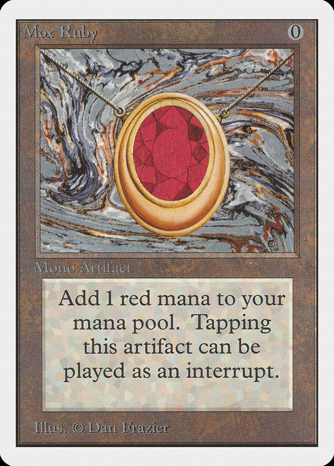 Mox Ruby [Unlimited Edition] | Game Grid - Logan