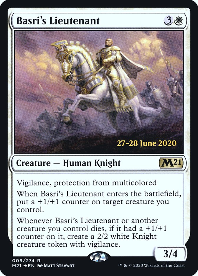 Basri's Lieutenant [Core Set 2021 Prerelease Promos] | Game Grid - Logan