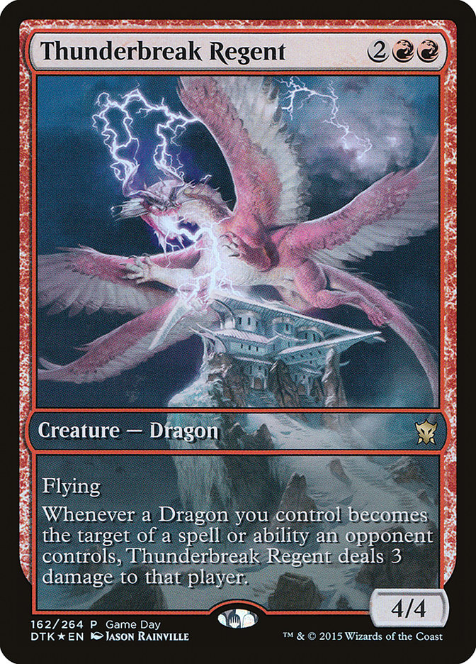 Thunderbreak Regent (Game Day) [Dragons of Tarkir Promos] | Game Grid - Logan