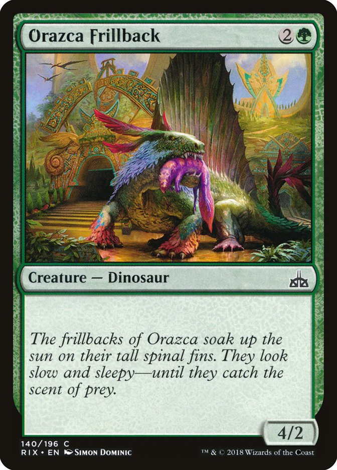 Orazca Frillback [Rivals of Ixalan] | Game Grid - Logan