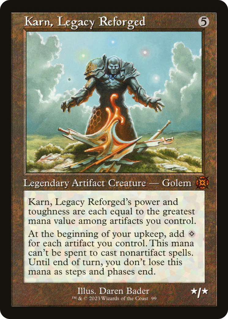 Karn, Legacy Reforged (Retro) [March of the Machine: The Aftermath] | Game Grid - Logan