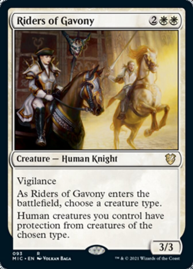 Riders of Gavony [Innistrad: Midnight Hunt Commander] | Game Grid - Logan