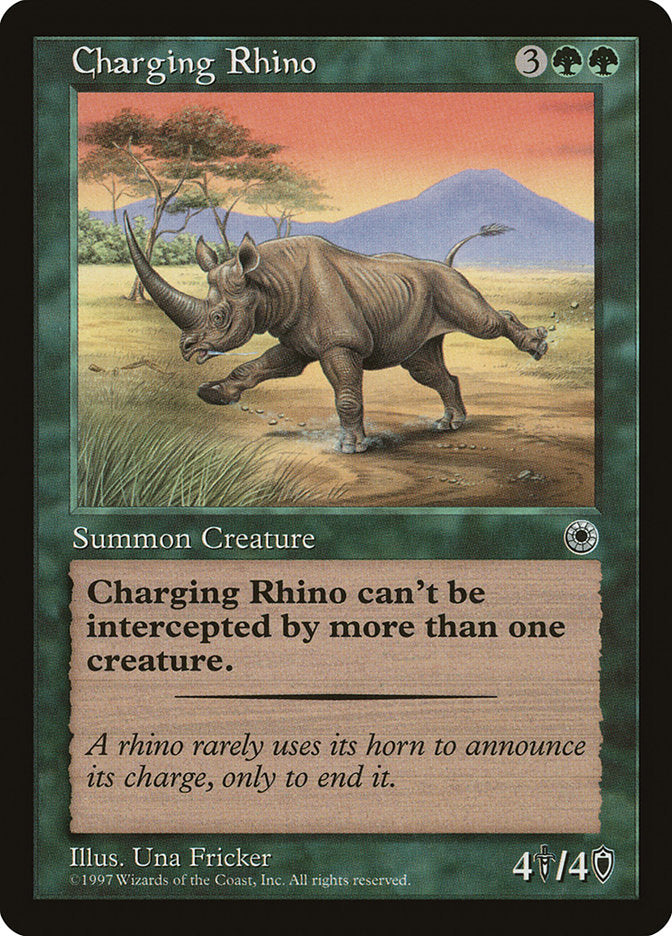 Charging Rhino [Portal] | Game Grid - Logan