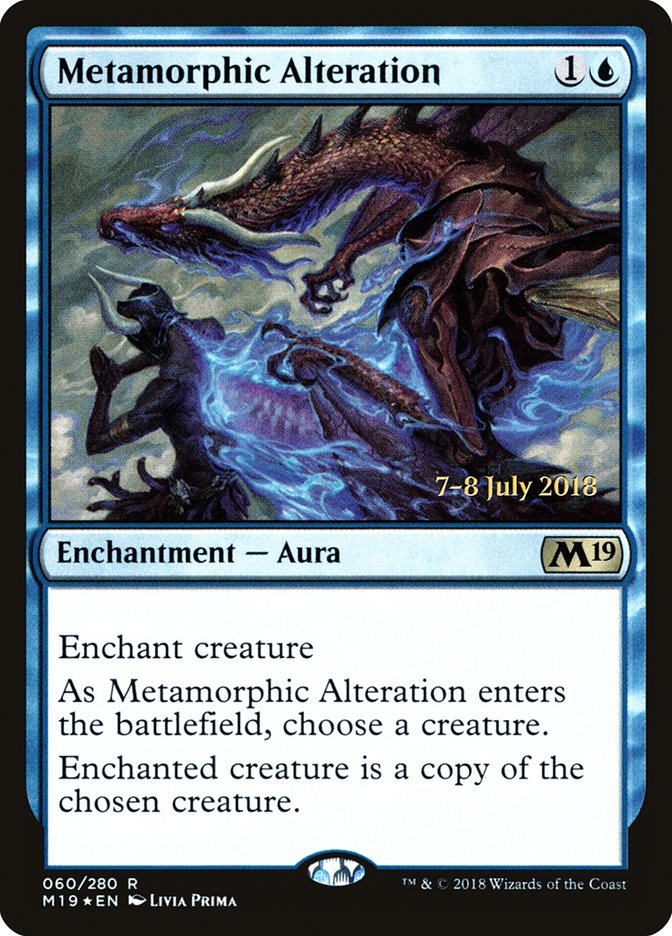 Metamorphic Alteration [Core Set 2019 Prerelease Promos] | Game Grid - Logan