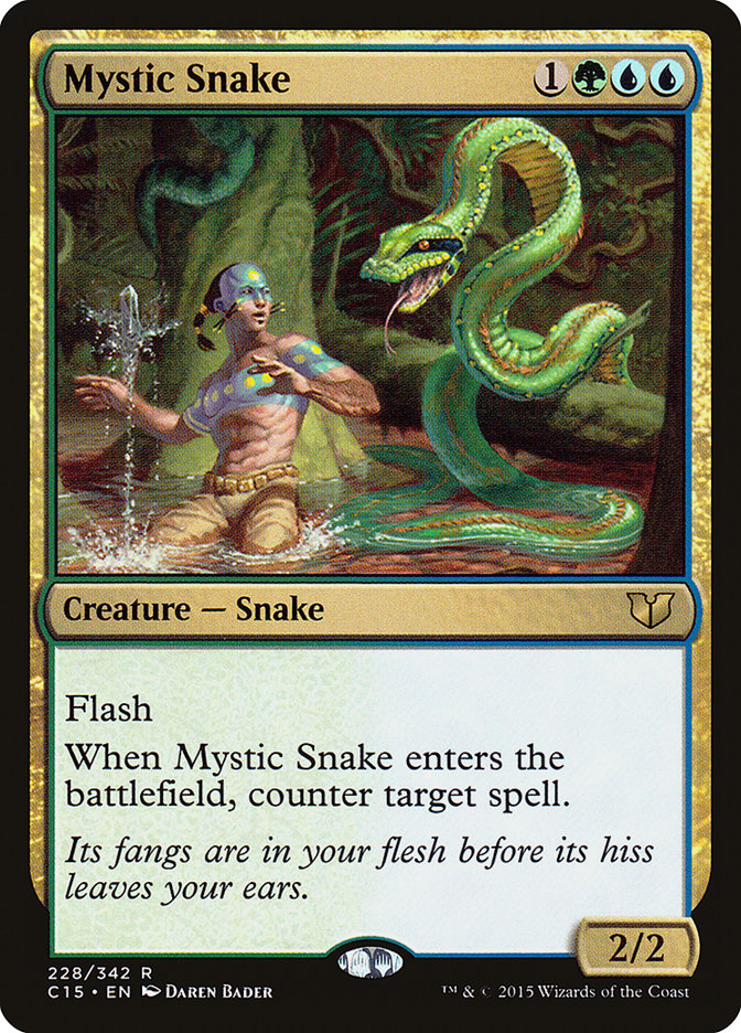 Mystic Snake [Commander 2015] | Game Grid - Logan