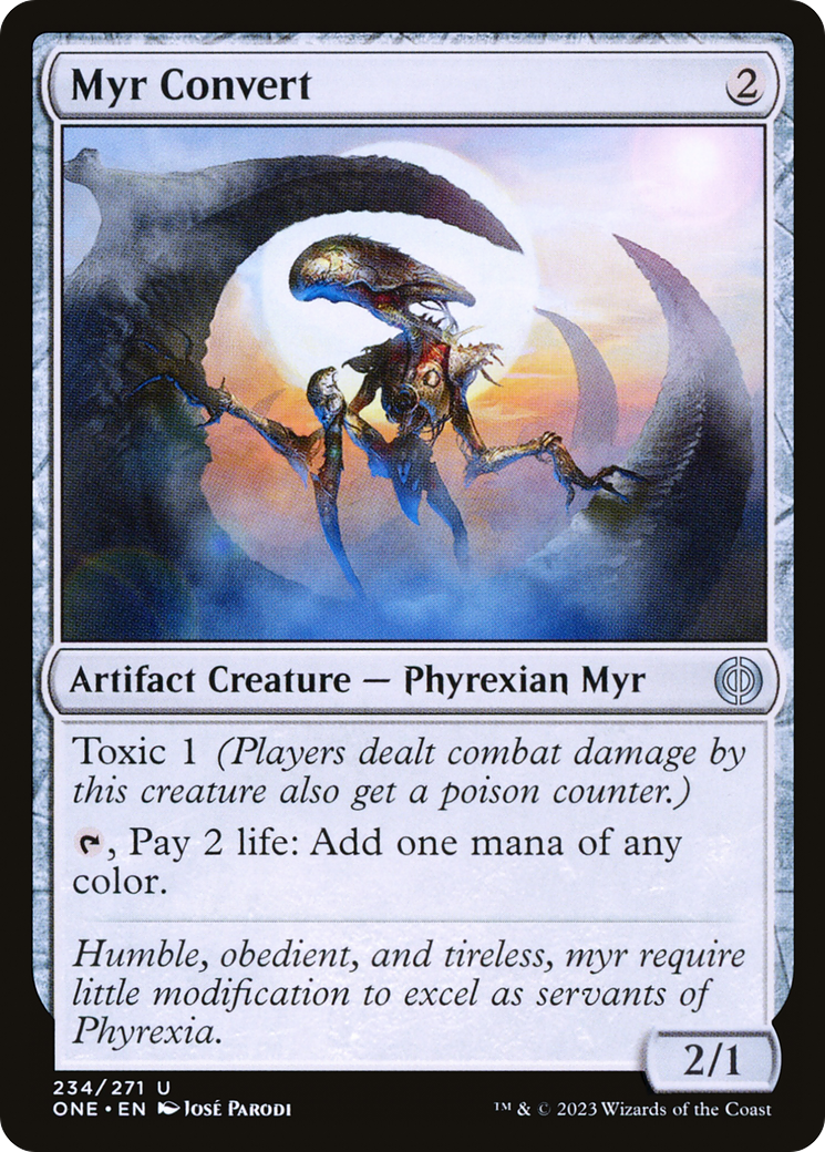 Myr Convert [Phyrexia: All Will Be One] | Game Grid - Logan