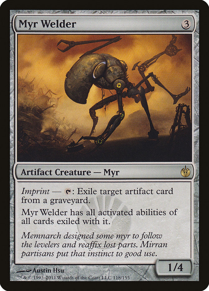 Myr Welder [Mirrodin Besieged] | Game Grid - Logan