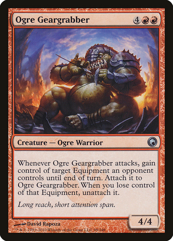 Ogre Geargrabber [Scars of Mirrodin] | Game Grid - Logan