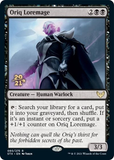 Oriq Loremage [Strixhaven: School of Mages Prerelease Promos] | Game Grid - Logan