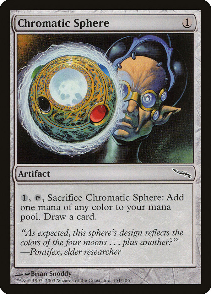 Chromatic Sphere [Mirrodin] | Game Grid - Logan