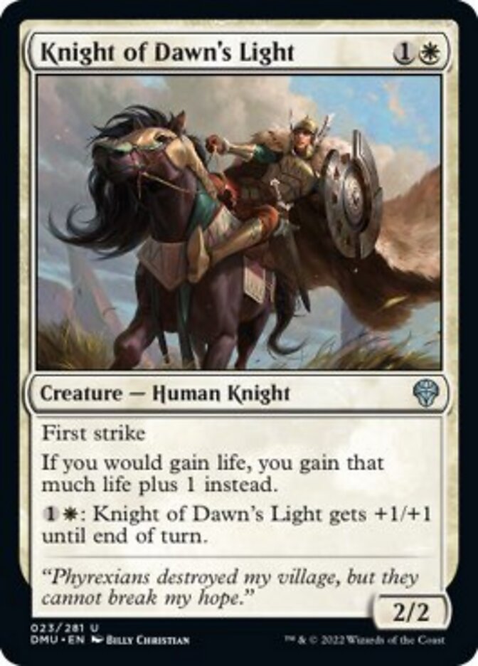 Knight of Dawn's Light [Dominaria United] | Game Grid - Logan