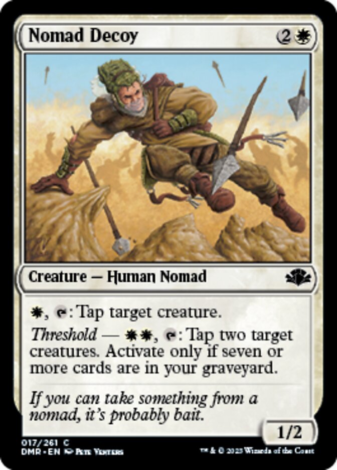 Nomad Decoy [Dominaria Remastered] | Game Grid - Logan