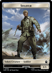 Soldier // Treasure (0030) Double-Sided Token [Doctor Who Tokens] | Game Grid - Logan