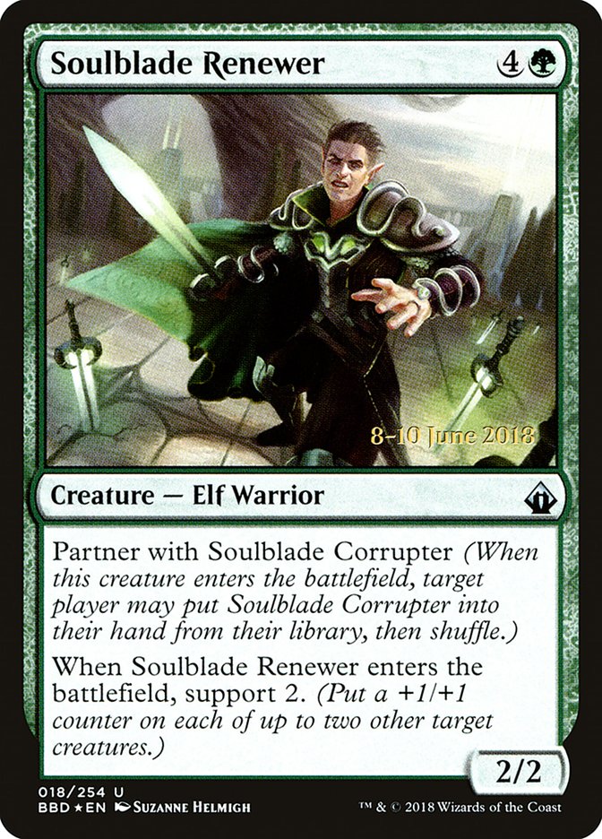 Soulblade Renewer [Battlebond Prerelease Promos] | Game Grid - Logan