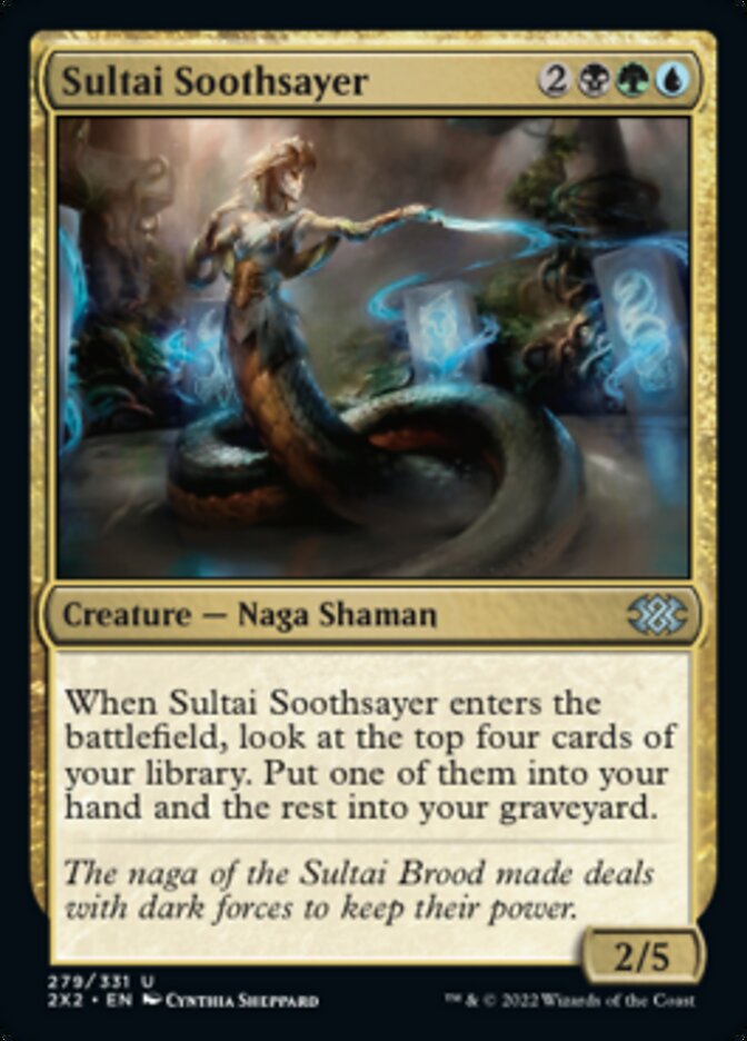 Sultai Soothsayer [Double Masters 2022] | Game Grid - Logan