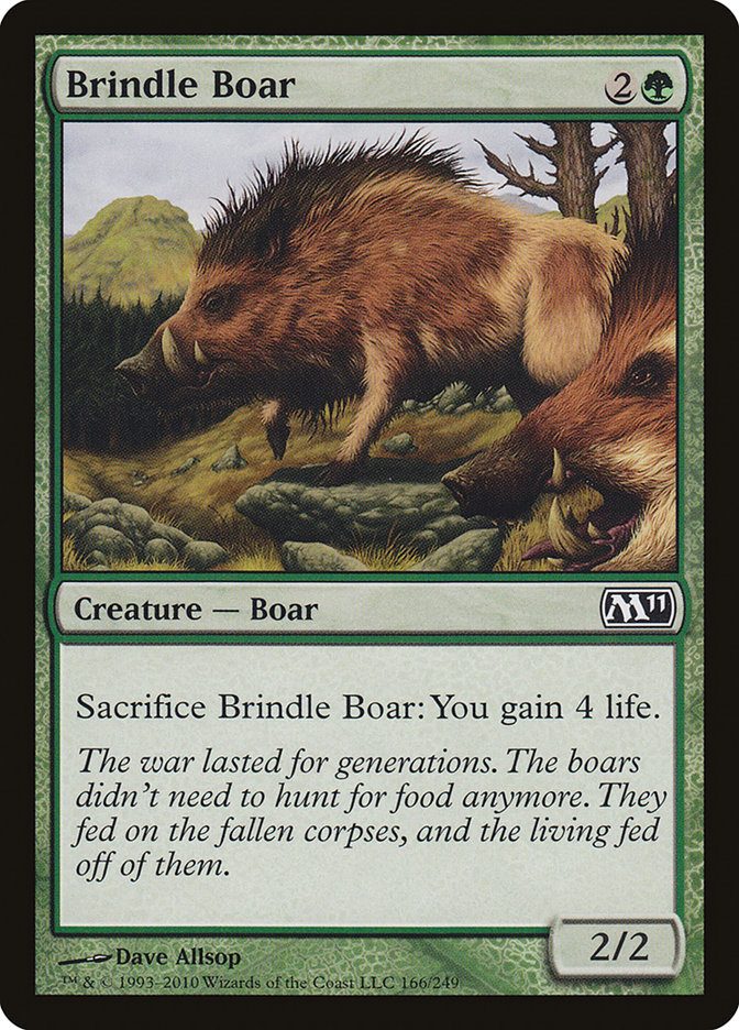 Brindle Boar [Magic 2011] | Game Grid - Logan