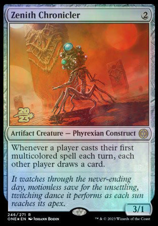 Zenith Chronicler [Phyrexia: All Will Be One Prerelease Promos] | Game Grid - Logan