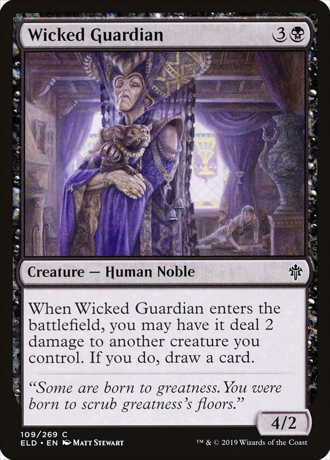 Wicked Guardian [Throne of Eldraine] | Game Grid - Logan